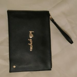 Clutch / wristlet never used